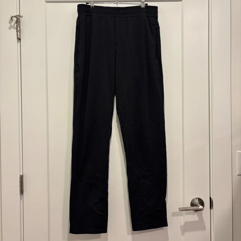 Public Rec All Day Every Day Pants Mens Black Straight Leg Performance Trousers